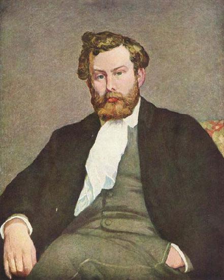 Pierre-Auguste Renoir Portrait of Alfred Sisley,